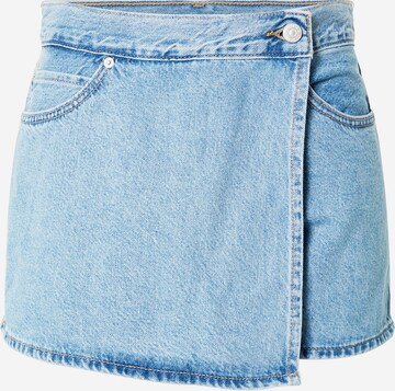 Coupe slim Jupe 'Skort' LEVI'S ® en bleu : devant