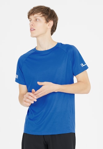 ELITE LAB Performance Shirt 'LAB' in Blue: front