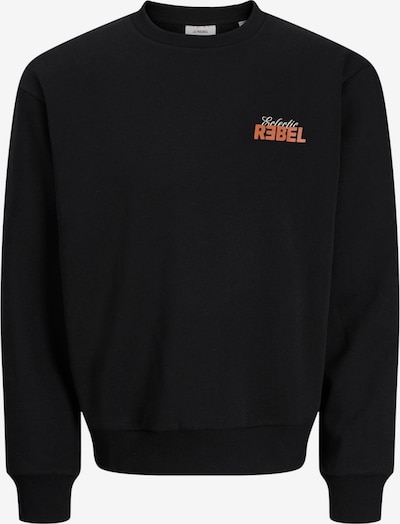 JJ Rebel Collegepaita 'JREBJIM' värissä mandariini / musta / offwhite, Tuotenäkymä