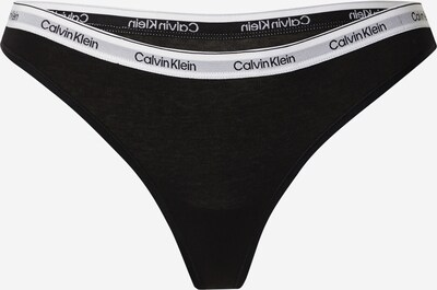 Calvin Klein Underwear Stringit värissä musta / valkoinen, Tuotenäkymä