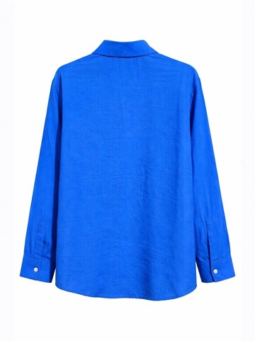 MixRay - Blusa 'Hemden' em azul