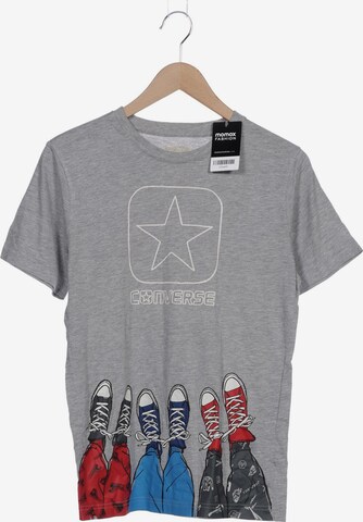 CONVERSE T-Shirt XL in Grau: predná strana