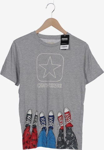 CONVERSE T-Shirt XL in Grau: predná strana