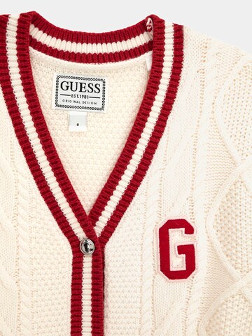GUESS Knit Cardigan in Beige