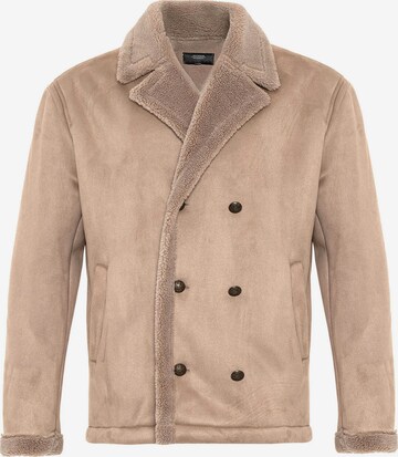 Manteau d’hiver Antioch en beige : devant