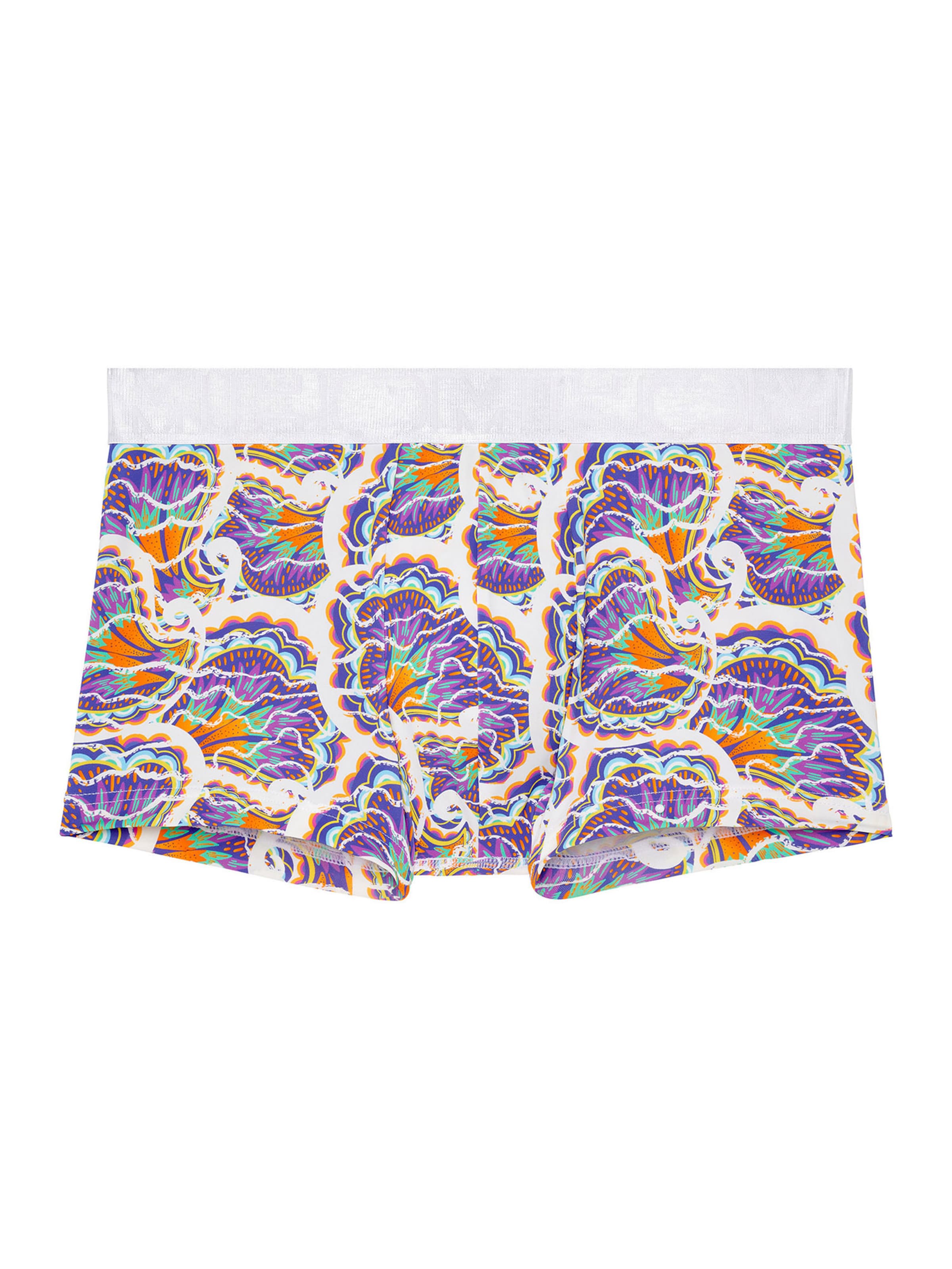 HOM Boxershorts ' Funky Styles ' in Lila: voorkant