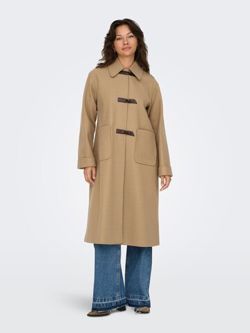 Manteau mi-saison 'EVIE' ONLY en beige : devant