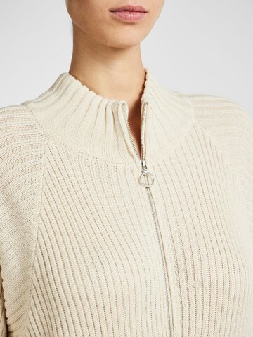 Y.A.S Knit dress 'MAVI' in Beige