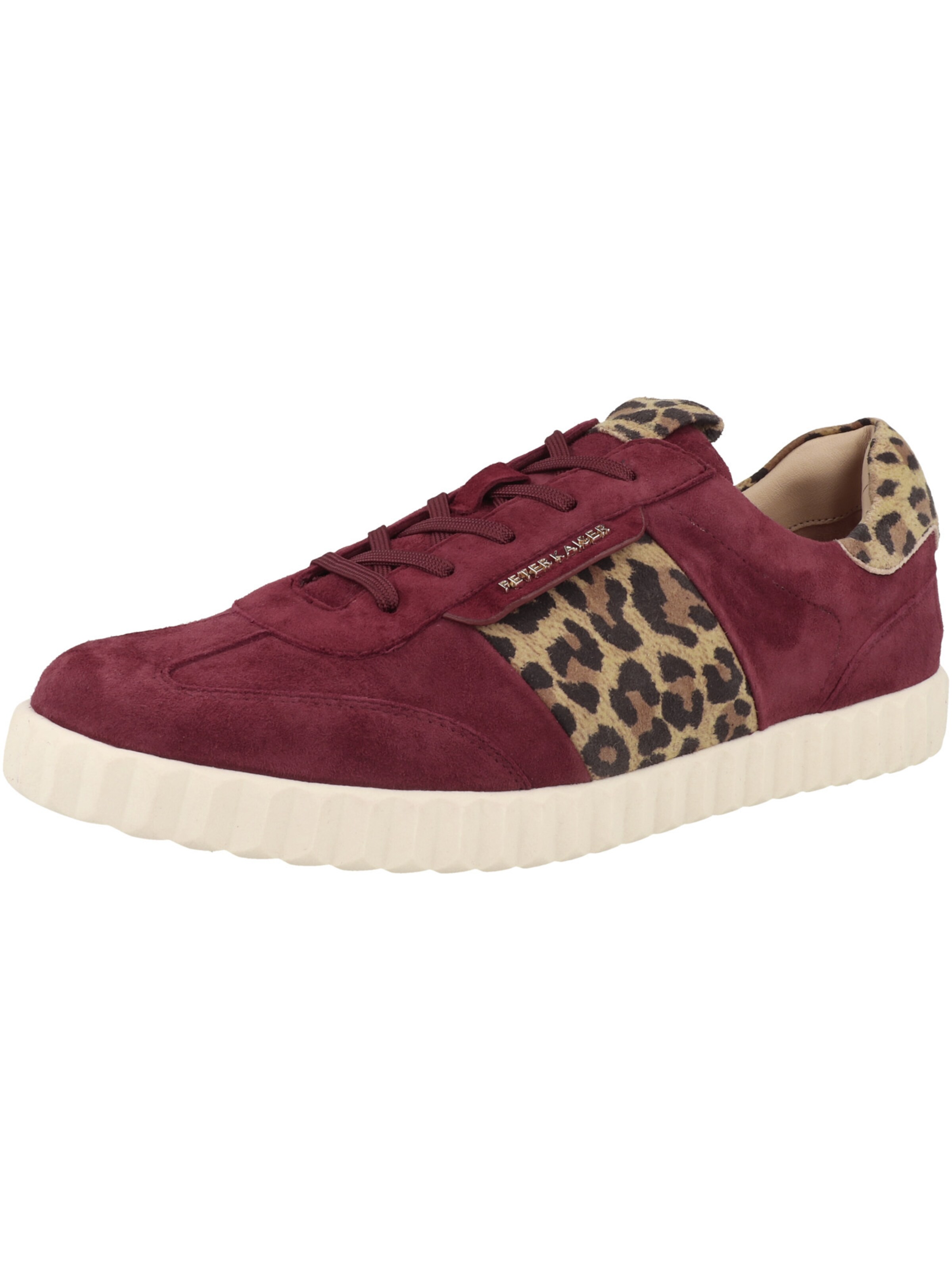 PETER KAISER Sneakers laag ' 9-73340-45' in Rood: voorkant