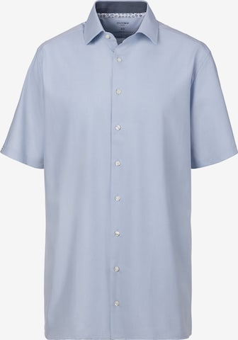 OLYMP Regular Fit Hemd in Blau: predná strana