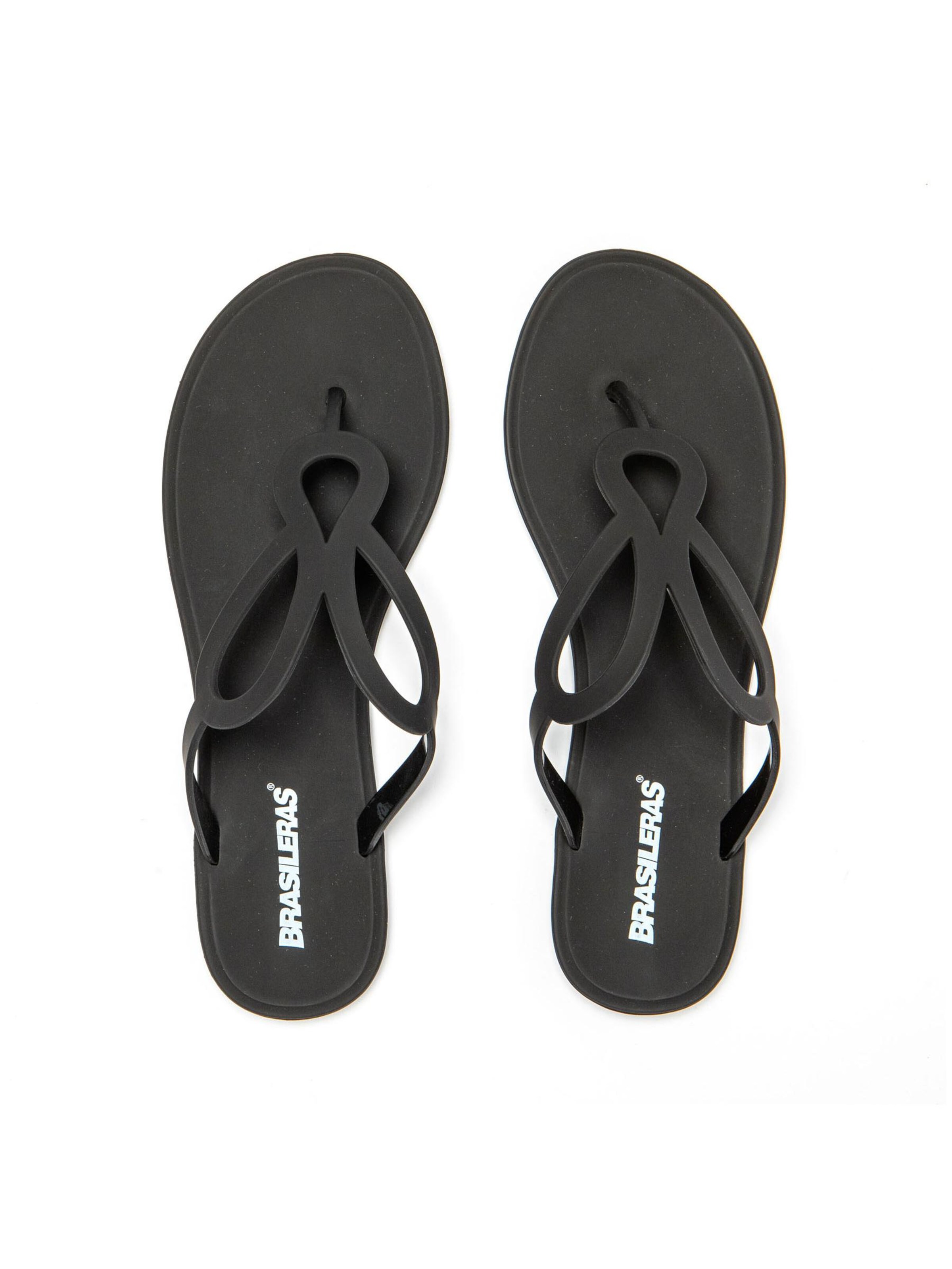 Brasileras - Zapatos para playa y agua 'Petra' en negro
