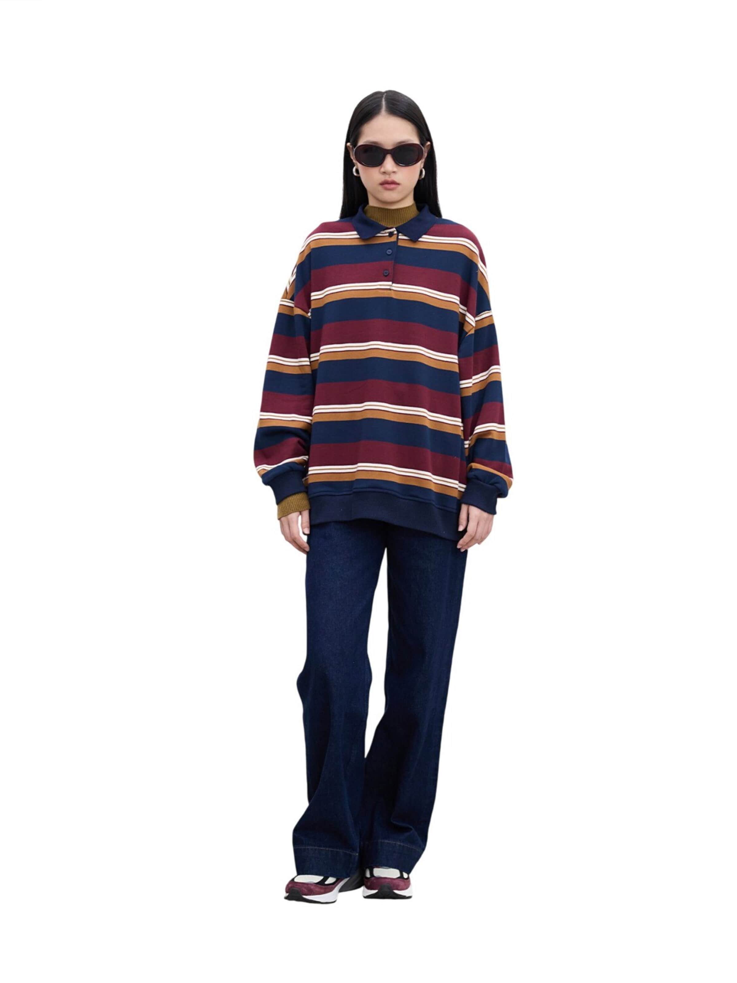 MANUKA Sweatshirt in Rood