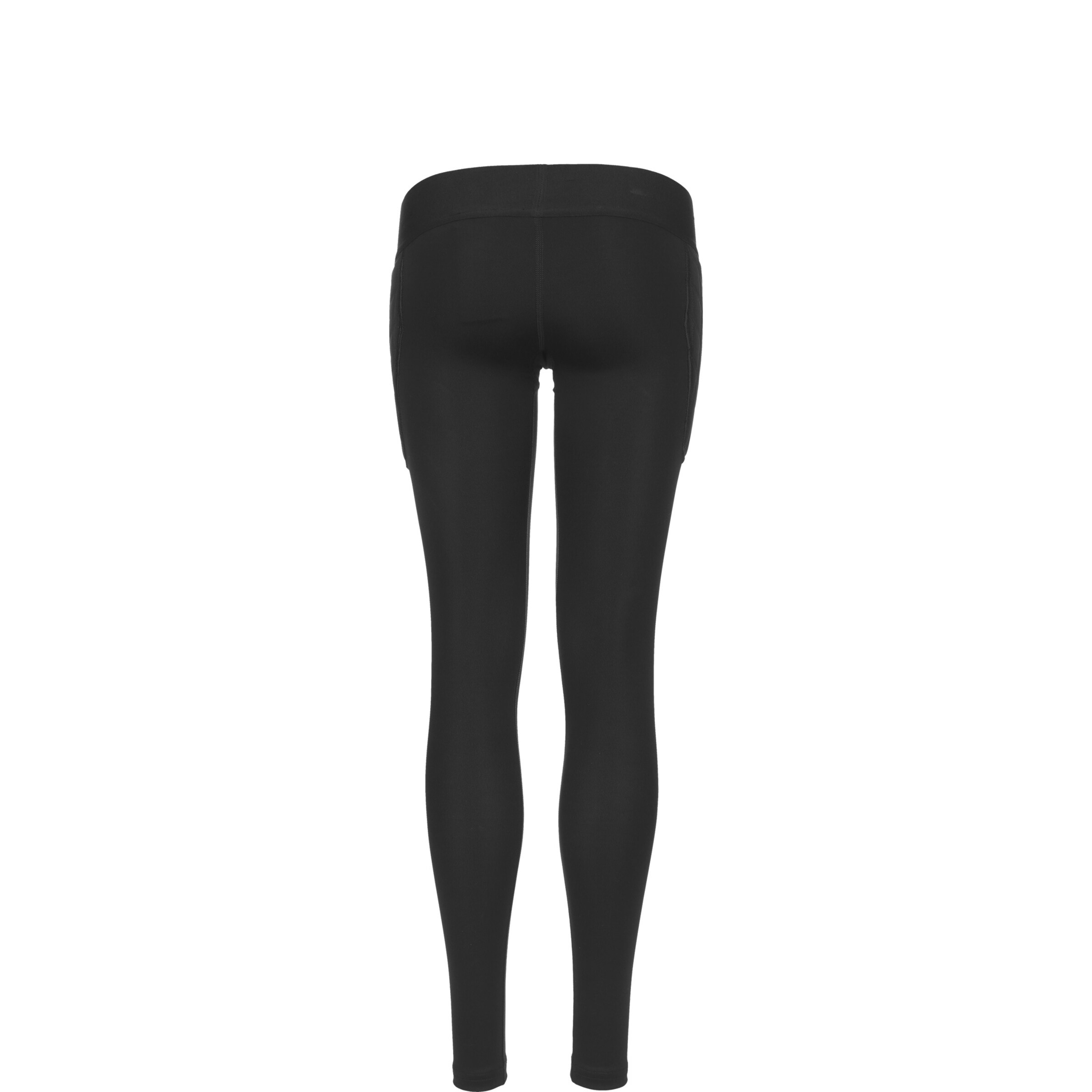 NIKE Skinny Sporthose in Schwarz