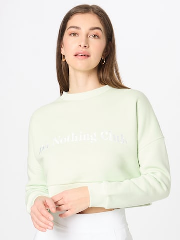 On Vacation Club Sweatshirt in Green: front