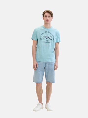 TOM TAILOR T-Shirt in Blau