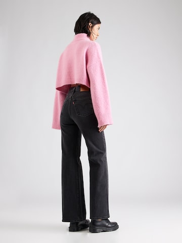 Wide leg Jeans 'Ribcage Bells' di LEVI'S ® in nero