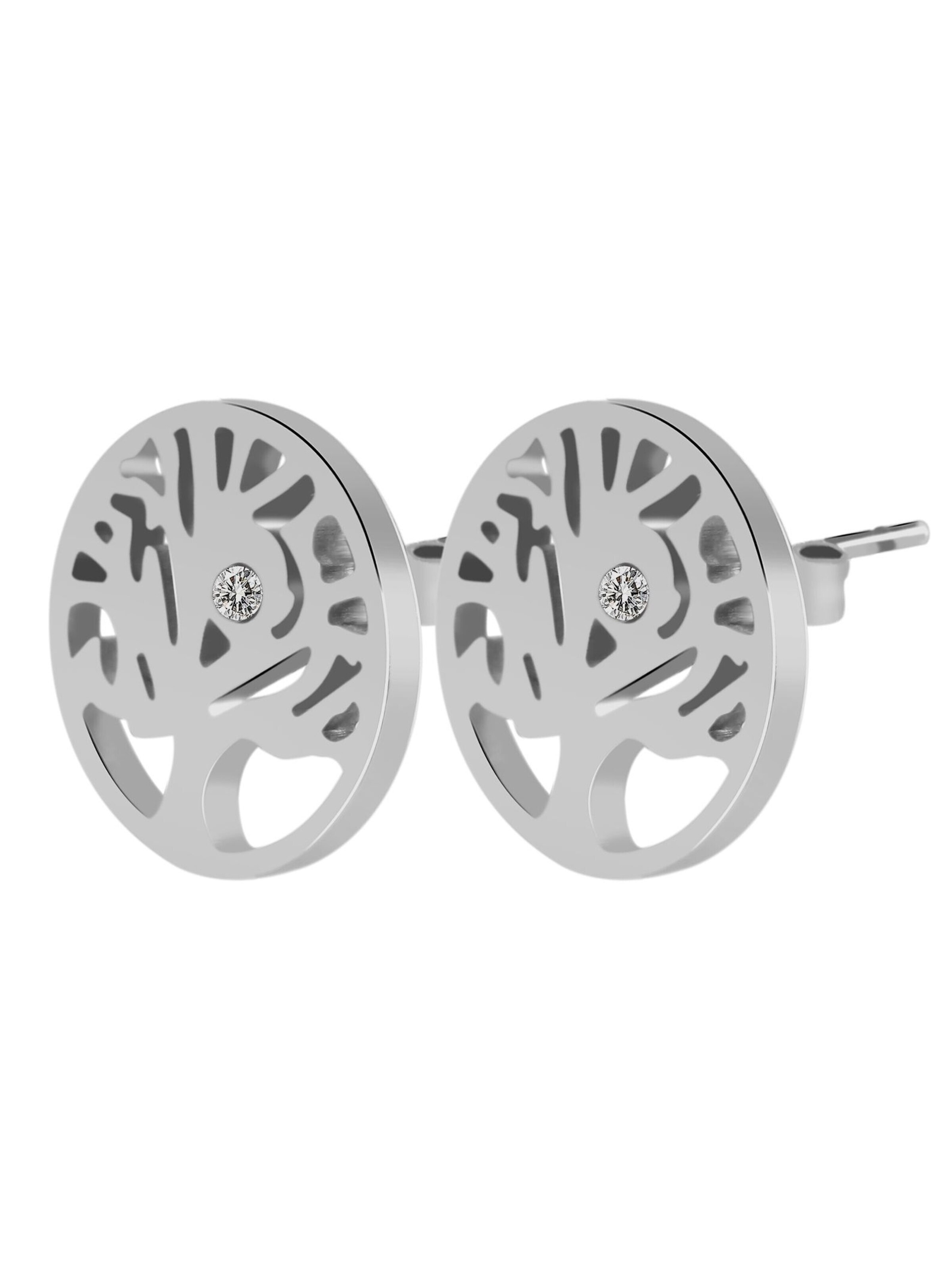 Akzent Earrings 'Diyana, hautverträglich' in Silver
