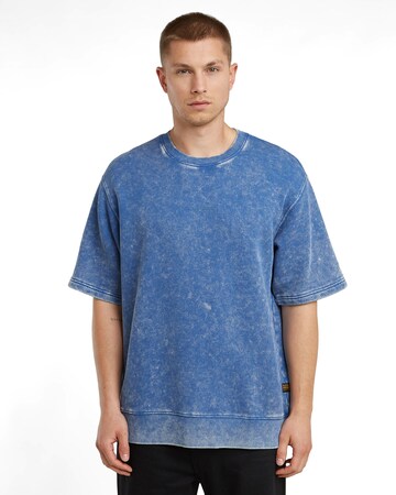 G-STAR Sweatshirt in Blauw: voorkant