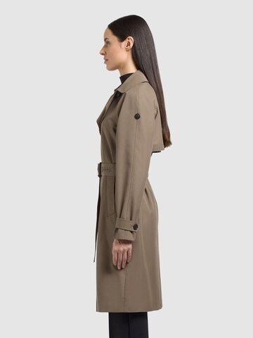 khujo Between-Seasons Coat in Brown