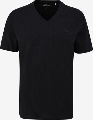 s.Oliver Shirt in Black: front