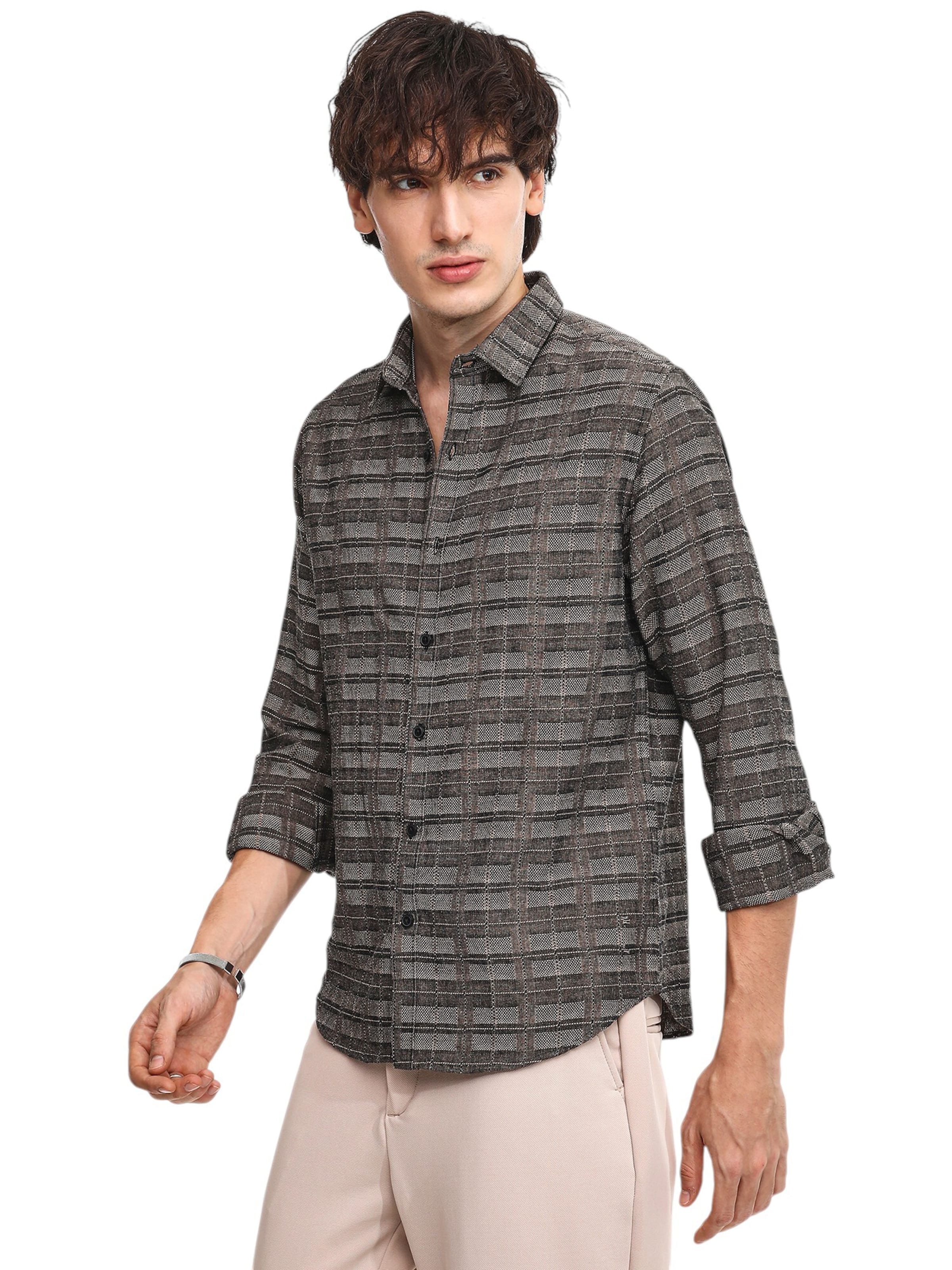 Campus Sutra Bluser & t-shirts 'Terri' i grå