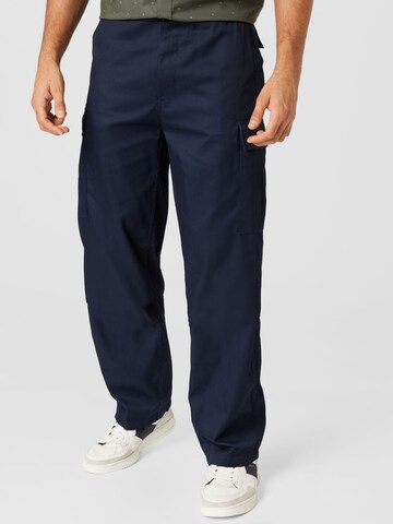 Regular Pantalon cargo 'Ranger' Brandit en bleu : devant