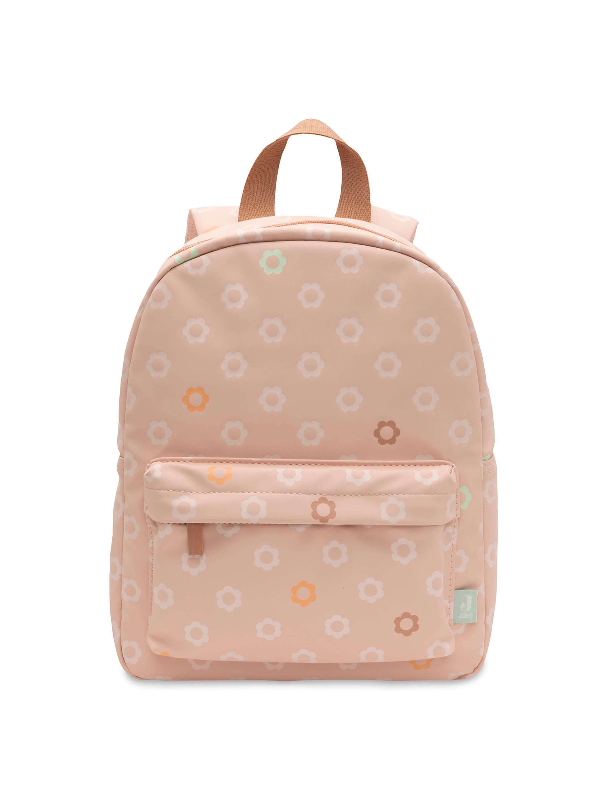 Jollein Backpack 'Flower' in Pink: front