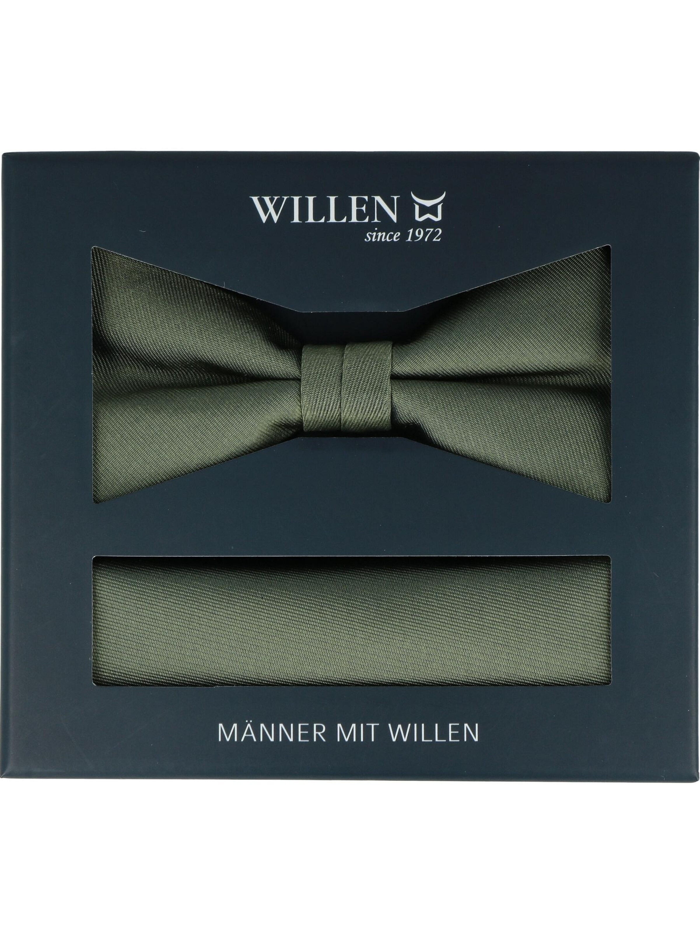 WILLEN Fliege 'Set: Uni'‌‌‌ in Grün