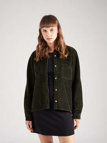 mazine - Blusa 'Vienna' em verde: frente