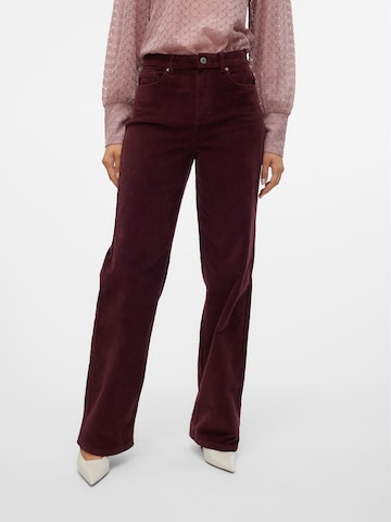 Wide Leg Pantalon 'VMTESSA' VERO MODA en violet : devant
