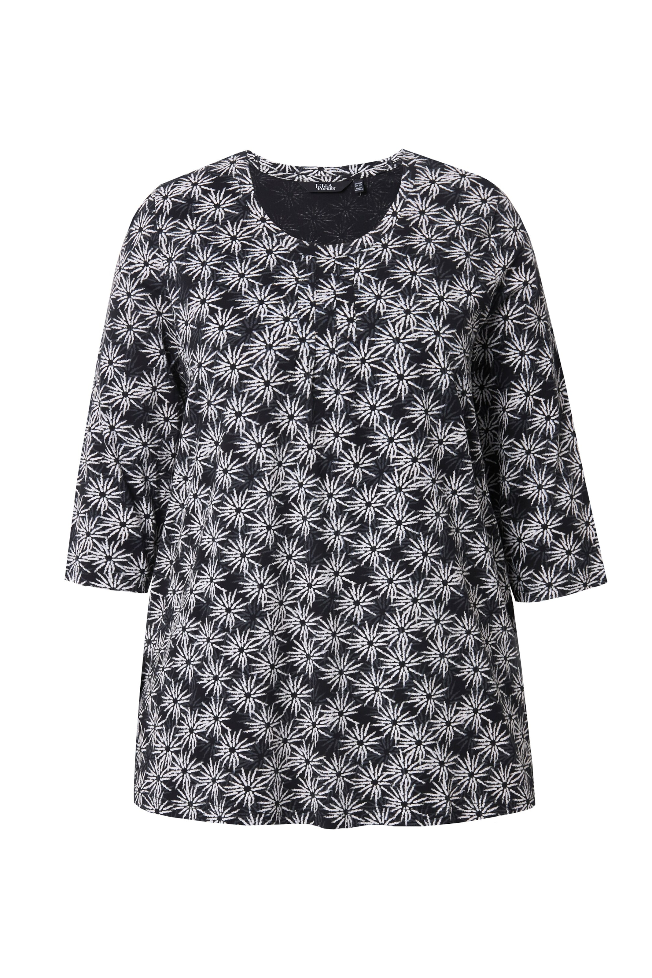 Ulla Popken Koszulka w kolorze czarny: przód