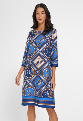 Robe Peter Hahn en bleu : devant