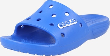 Mule Crocs en bleu : devant