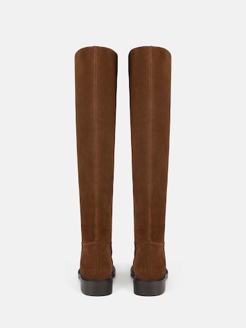 L37 HANDMADE SHOES Boots 'MR JONES MAXI' in Braun