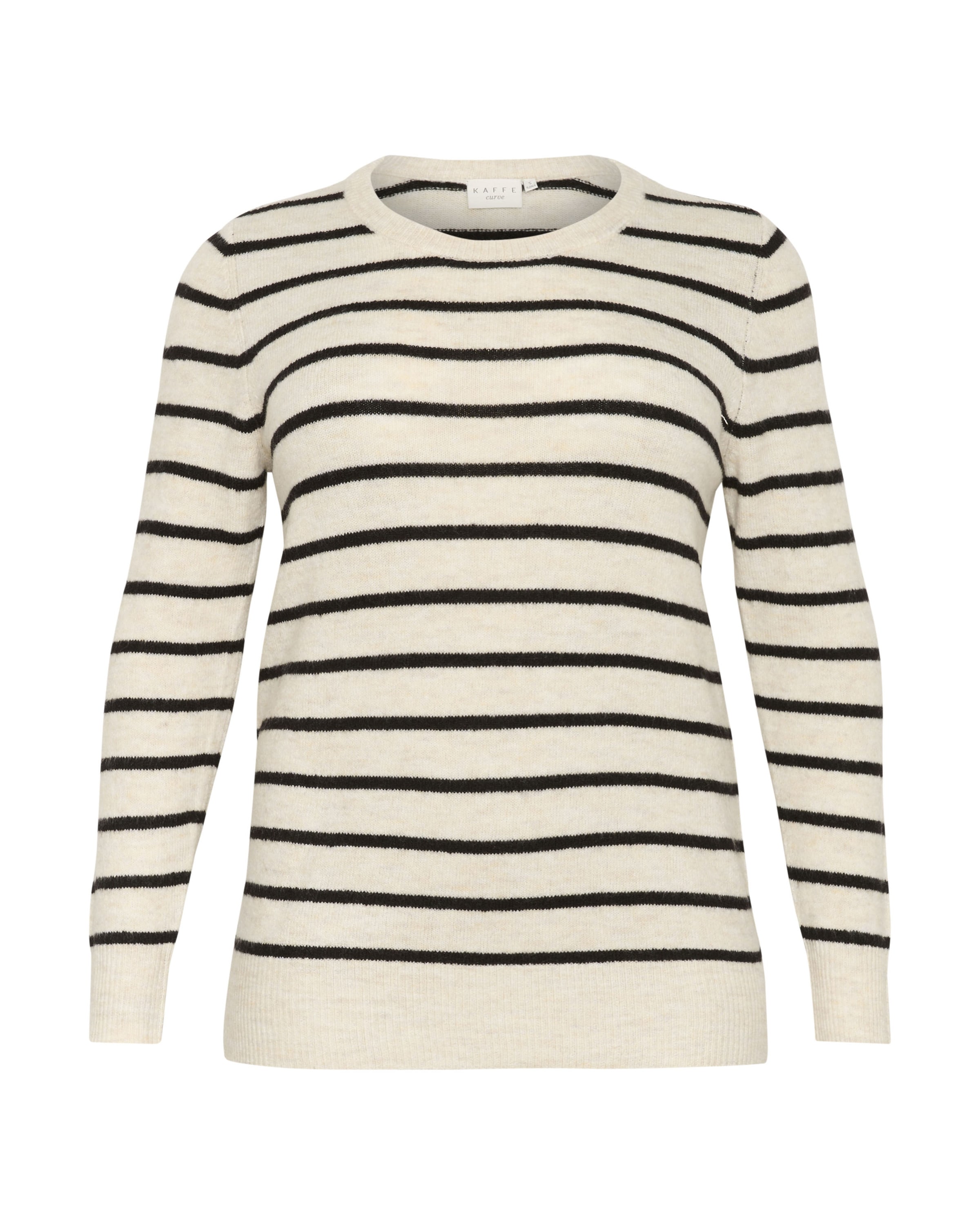 Pull-over 'KA Linda' KAFFE CURVE en beige : devant