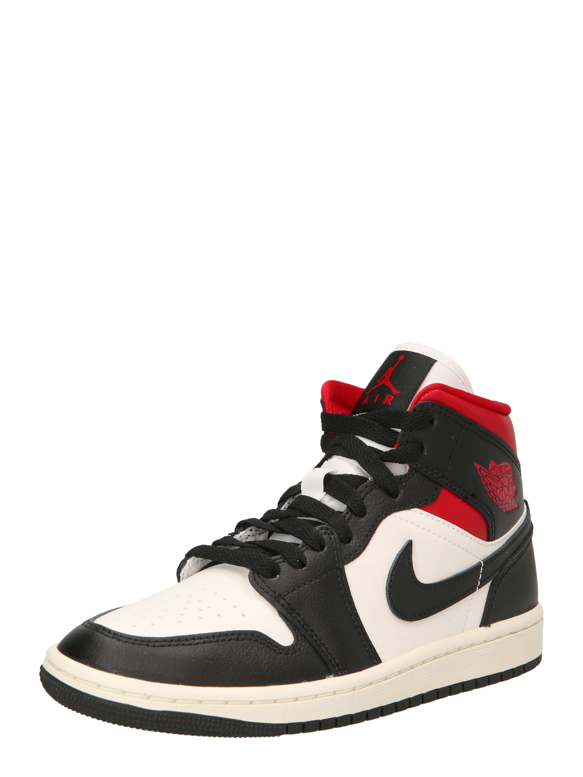 Jordan Sneakers hoog 'Air Jordan 1' in Zwart: voorkant
