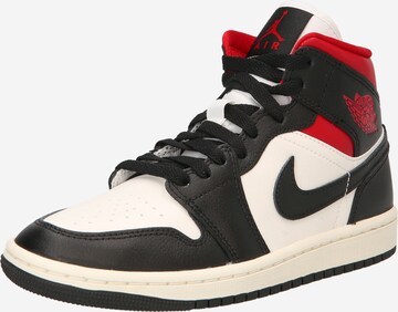 Jordan Кроссовки на платформе 'Air Jordan 1' в Черный: спереди