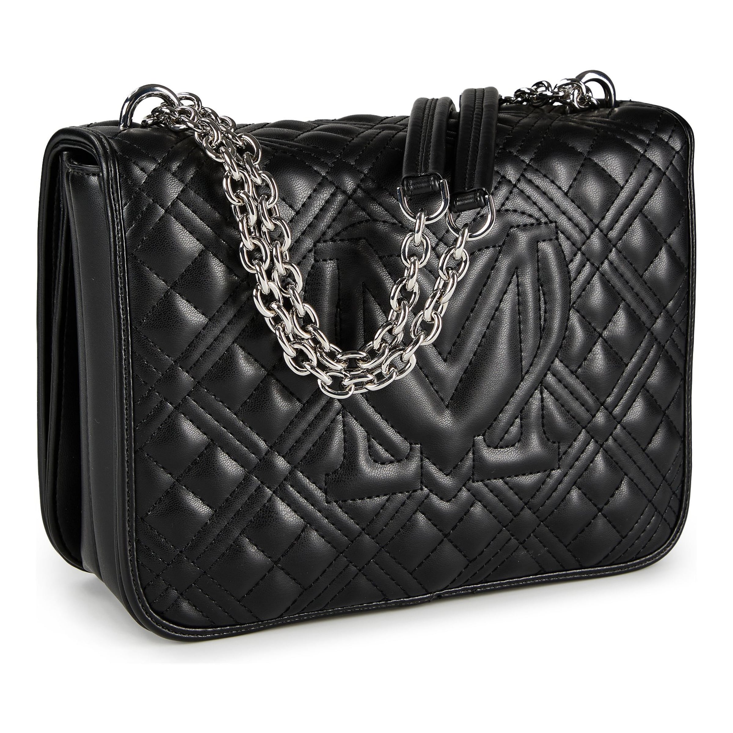 Sac bandoulière Love Moschino en noir