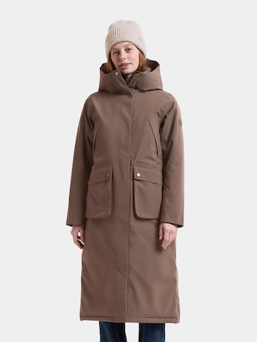 Didriksons Winterjacke 'MELODY' in Braun: Vorderseite