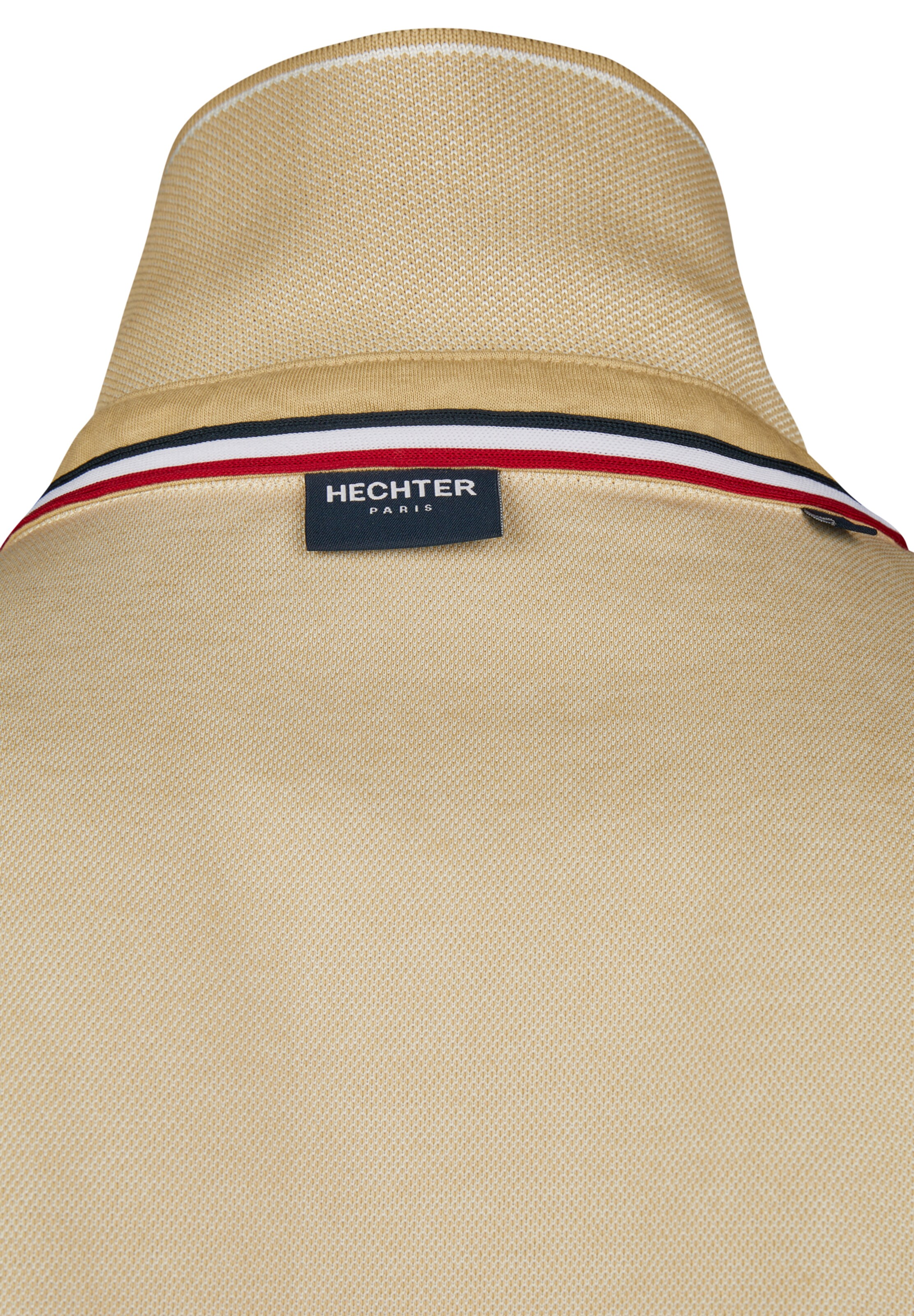 HECHTER PARIS Shirt 'Pique Easy Go' in Beige