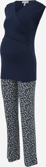 Pijama 'TOMY' Envie de Fraise pe bleumarin / alb, Vizualizare produs