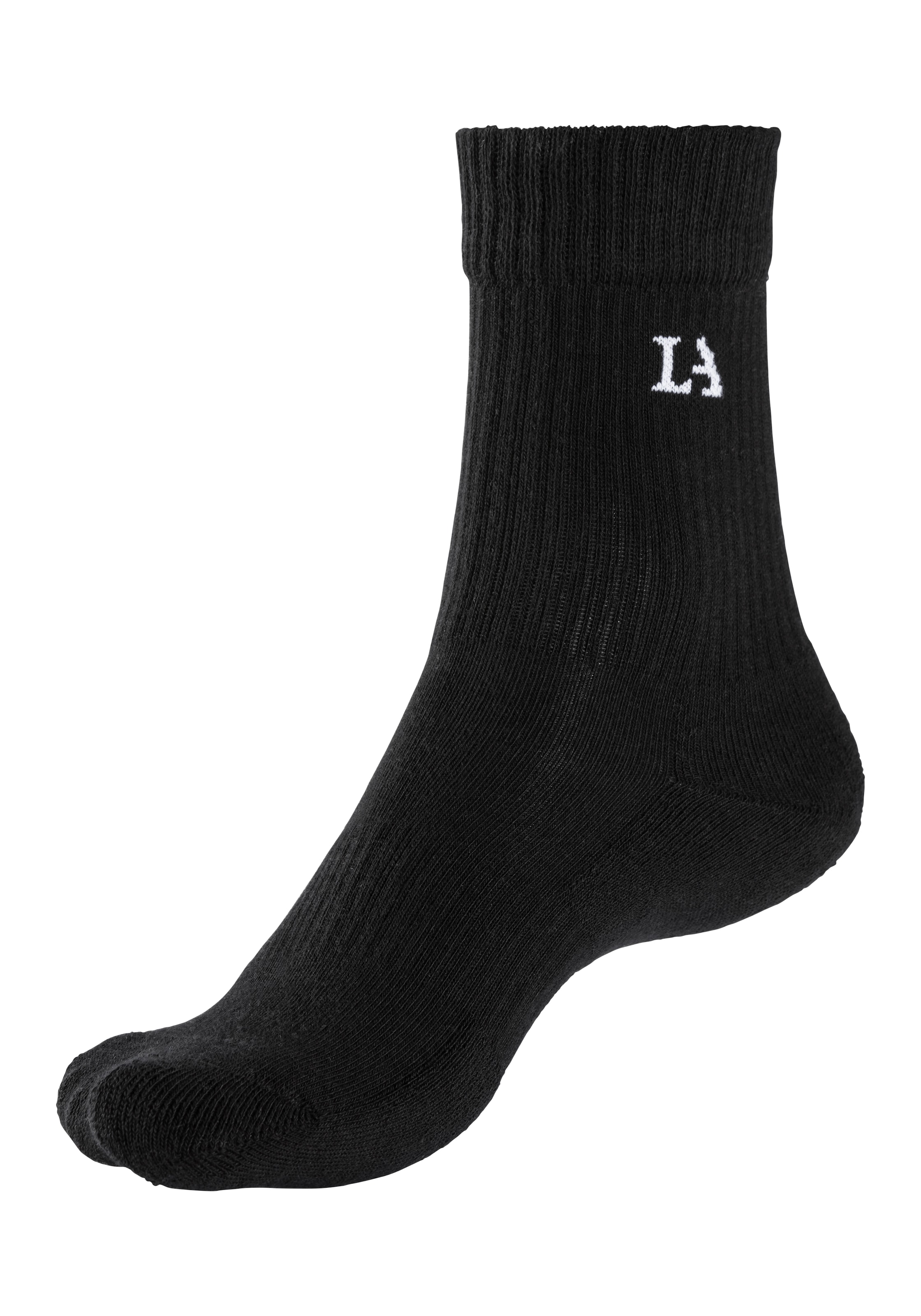 LASCANA ACTIVE Sports socks in Black
