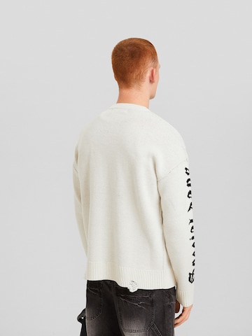 Bershka Pullover in Beige