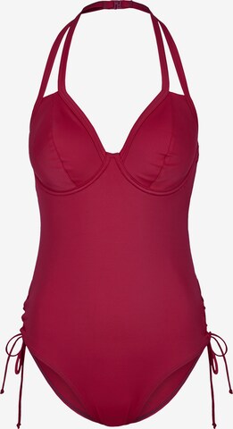 SugarShape Swimsuit 'Daria' in Red: front
