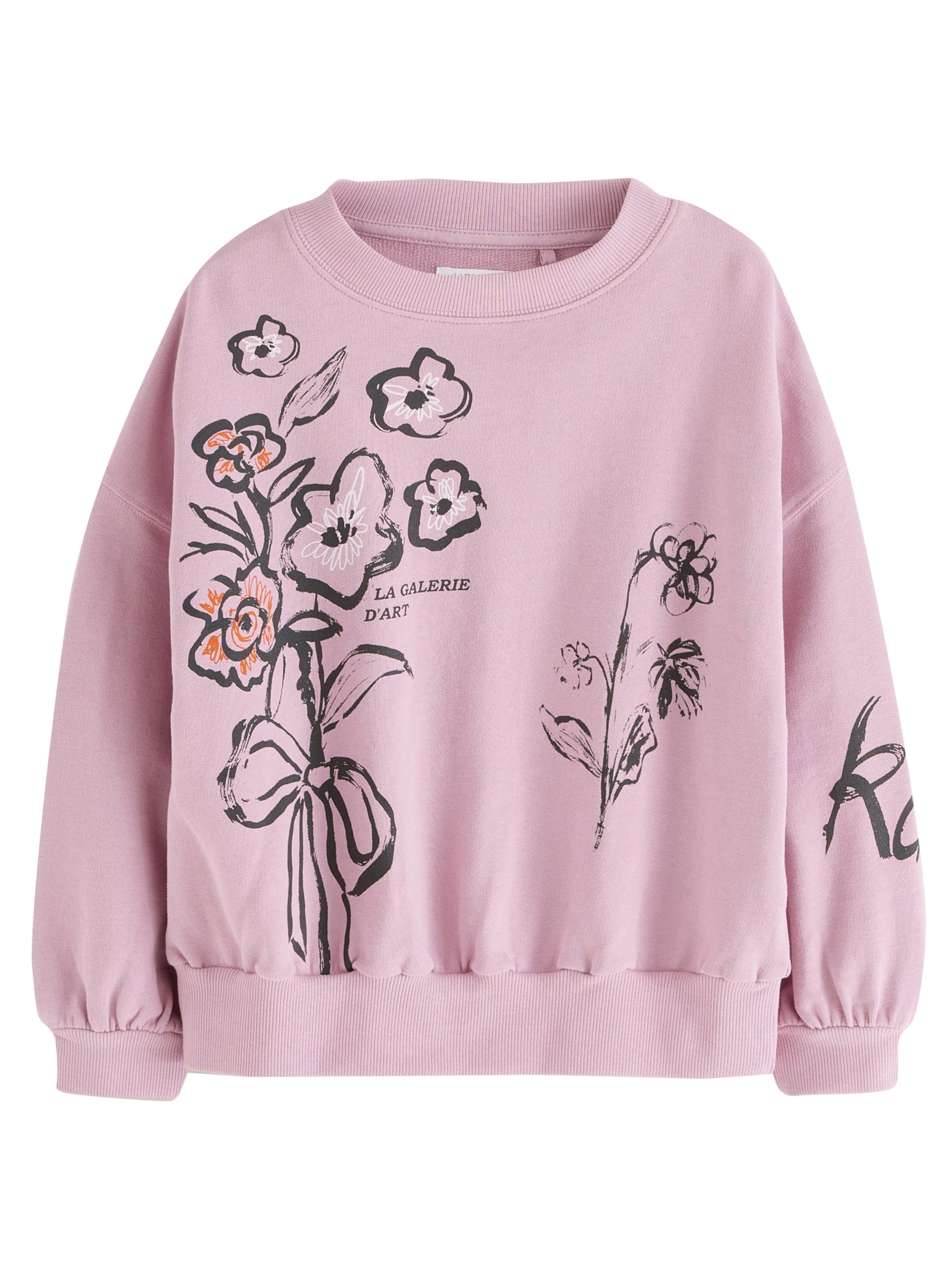 rozā Next Sportisks džemperis: no priekšpuses