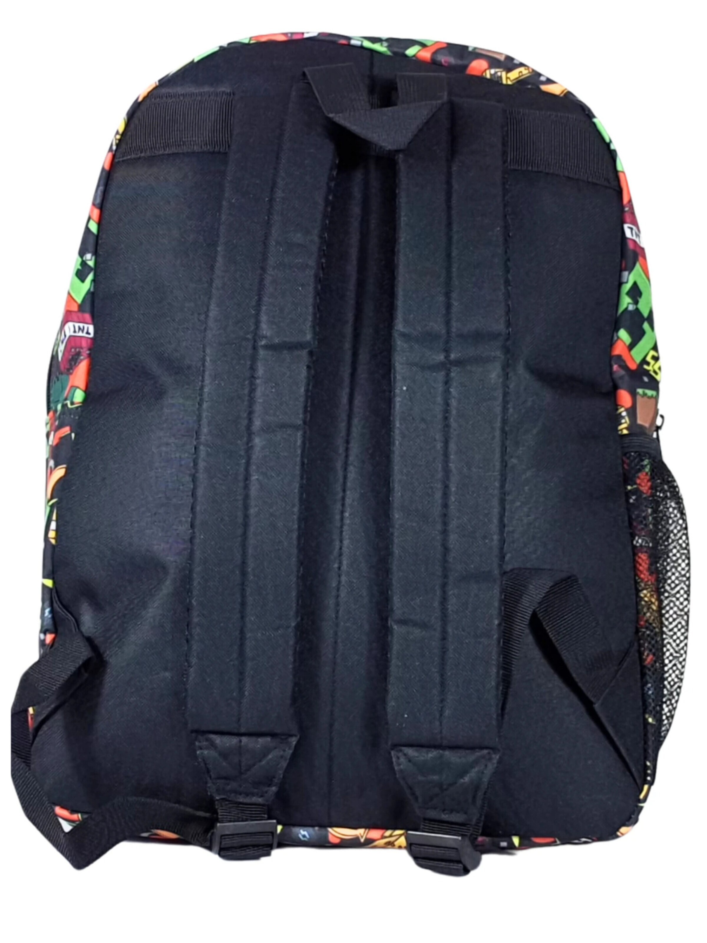 Minecraft Backpack 'Minecraft Backpack Kids – Creeper – Black/Green – School Bag with Laptop Compartment' in Green