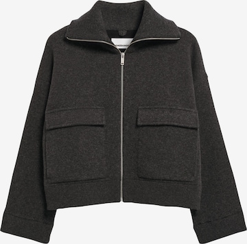 Cardigan oversize ARMEDANGELS en marron : devant