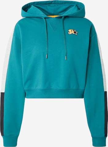 Felpa sportiva 'Terry' di UNDER ARMOUR in verde: frontale