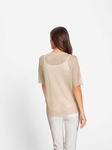 heine Strickjacke in Beige