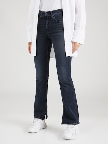 LEVI'S ® - Bootcut Vaquero '725 HR Slit Bootcut' en azul: frente